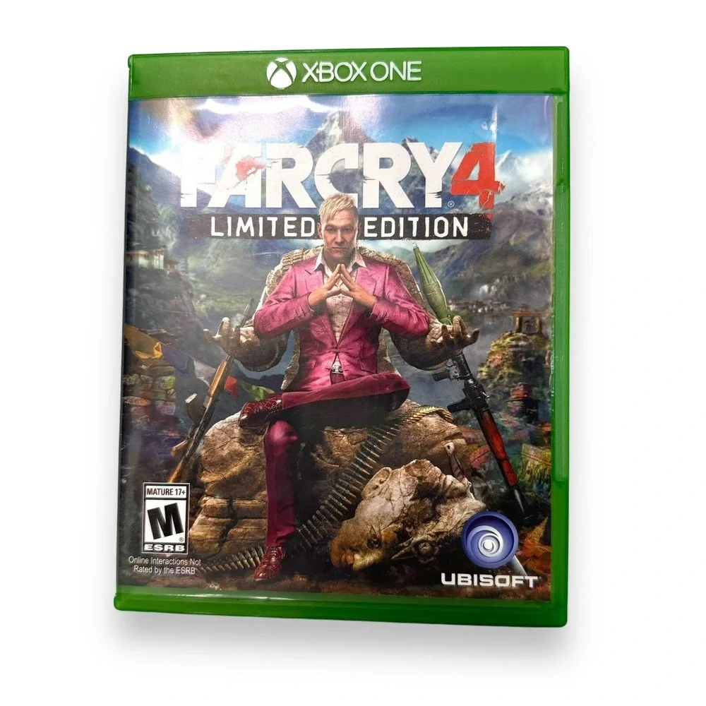 Far Cry 4 XBOX ONE Ubisoft No Manual Limited Edition Tested World Video Game